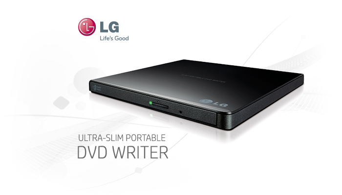 GRABADOR DVD USB Super Multi LG GP65NB60 slim Bk.