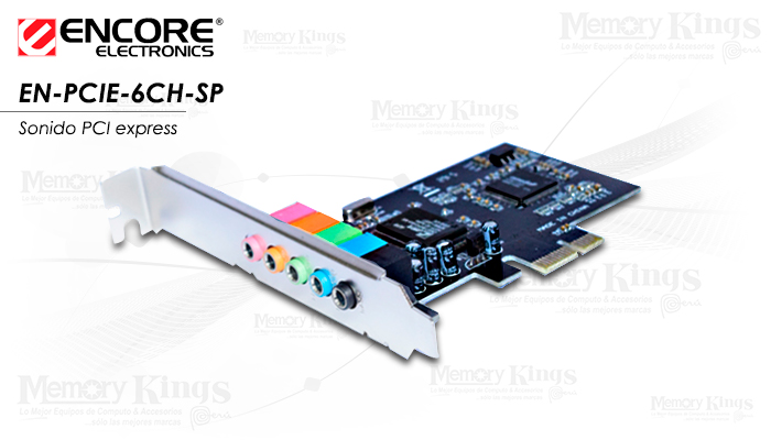 SONIDO PCI Exp ENCORE EN-PCIE-6CH-SP 6-CHANNEL