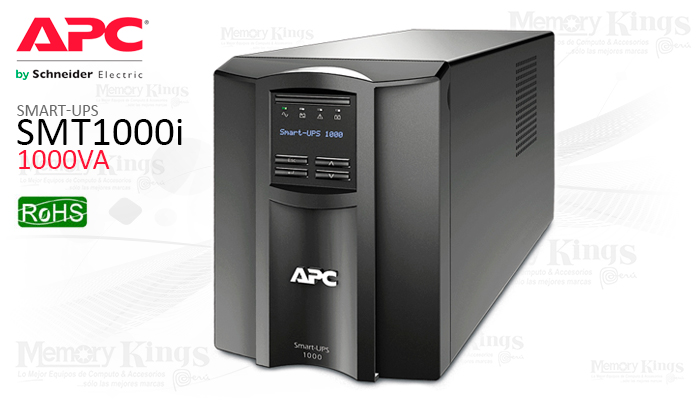 UPS 1000VA(670W) APC SMART SMT1000i interactiva