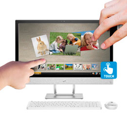 PCs All in One >>con Pantalla Touch - Tactil 