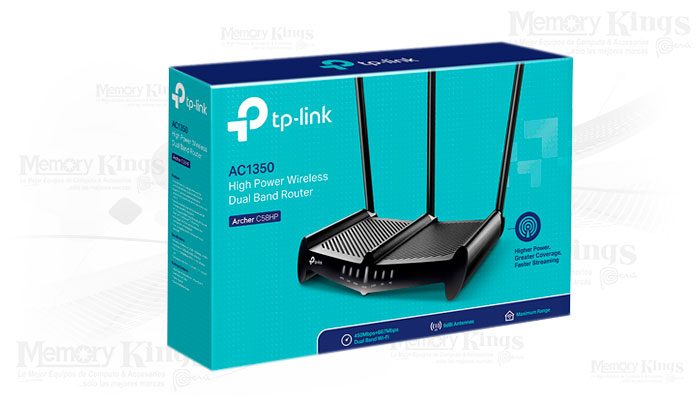 ROUTER TP-LINK Archer C58HP AC1350 2BAND 3ante