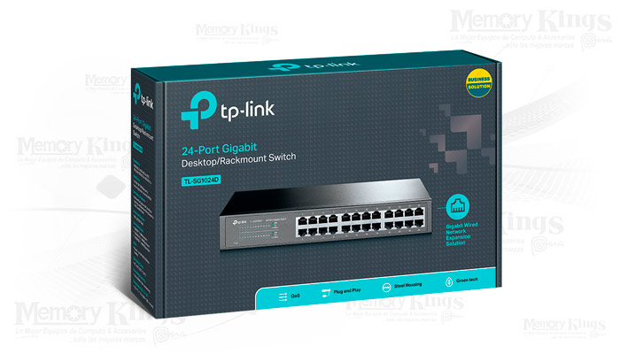 SWITCH GbE 24pt TP-LINK TL-SG1024D