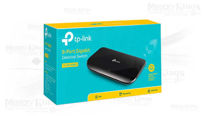 SWITCH GbE 8pt TP-LINK TL-SG1008D
