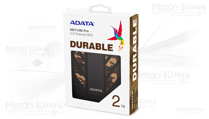 DISCO DURO USB3.2 2TB ADATA HD710M PRO COMANDER