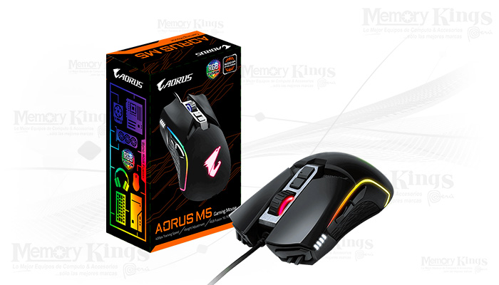 MOUSE Gaming GIGABYTE AORUS M5 RGB 16K