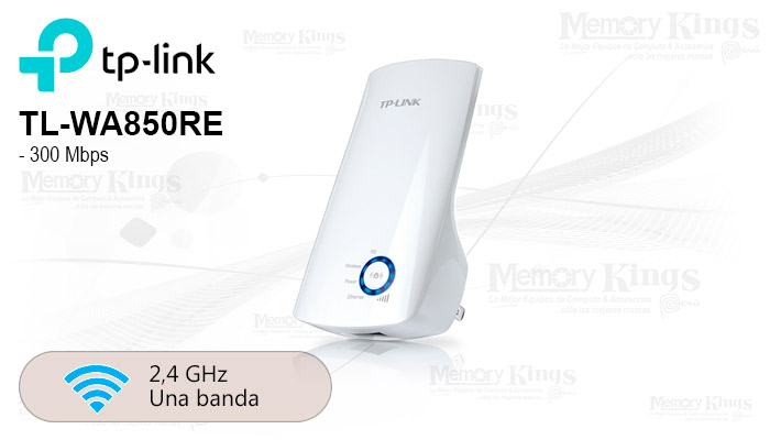 EXTENSOR Wi-Fi TP-LINK TL-WA850RE 300MB