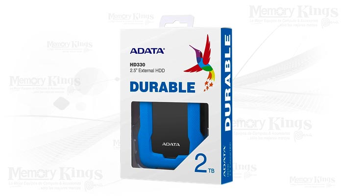 DISCO DURO USB 2TB ADATA HD330 BLUE