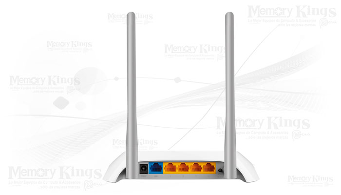 ROUTER TP-LINK TL-WR840N 300MB 2antenas 5dBi