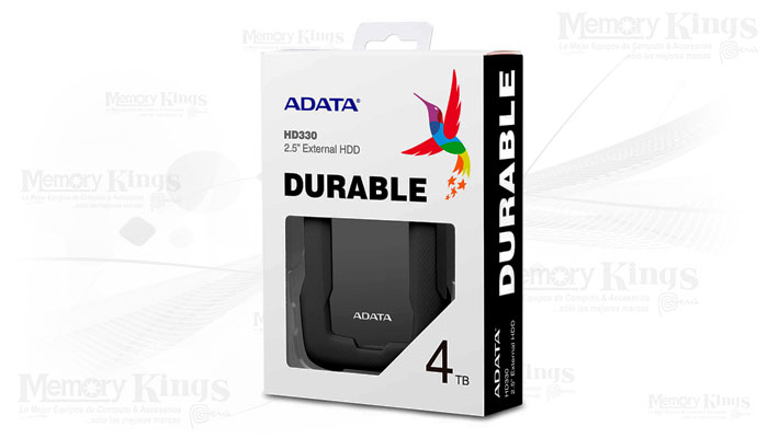 DISCO DURO USB3.2 4TB ADATA HD330 BLACK
