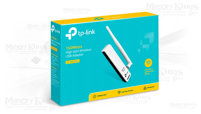 RED Wi-Fi USB TP-LINK TL-WN722N 150MB 1antena ext.