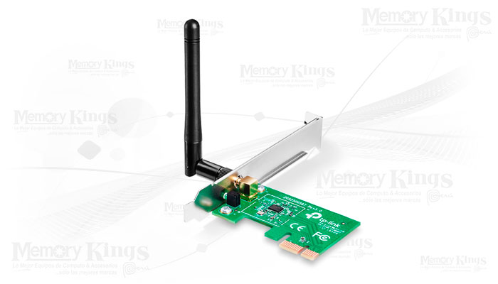 RED Wi-Fi PCI Exp TP-LINK TL-WN781ND 150MB 1antena