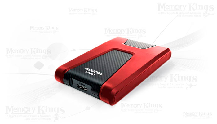 DISCO DURO USB3.2 1TB ADATA HD650 RED