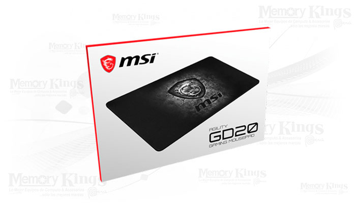 PAD MOUSE Gaming MSI AGILITY GD20 antideslizante