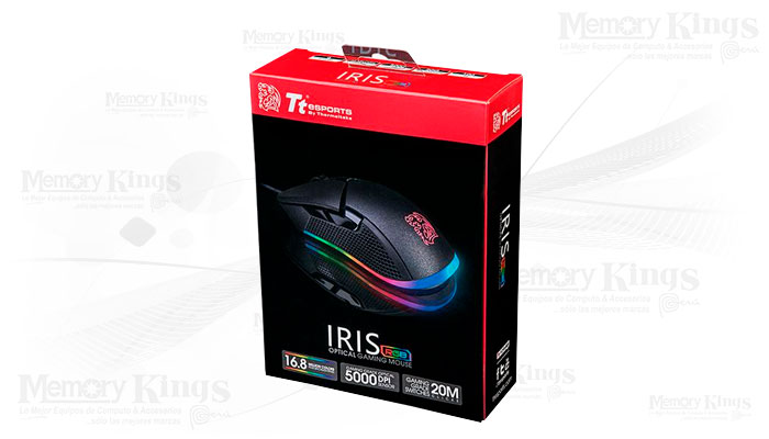 MOUSE Gaming Tt eSPORTS Iris Optical RGB 5000dpi