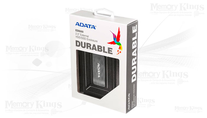 CASE USB a HDD|SSD 2.5 ADATA AED600 antigolpe