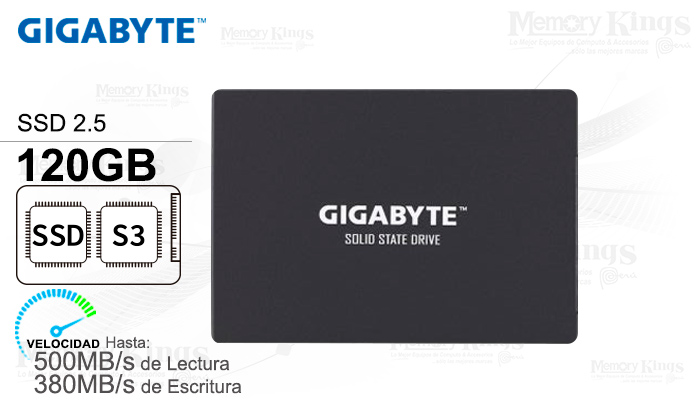 UNIDAD SSD 2.5 SATA 120GB GIGABYTE