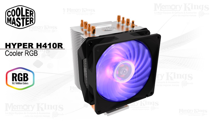 COOLER CPU AIR COOLER MASTER H410R RGB
