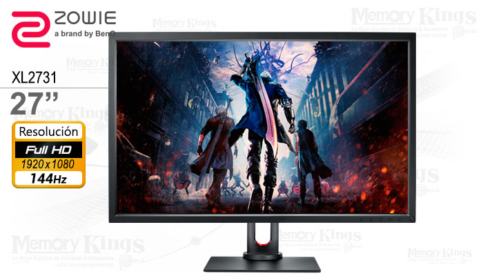 MONITOR 27 ZOWIE XL2731 FHD 144Hz 1ms Gaming