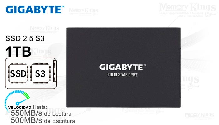UNIDAD SSD 2.5 SATA 1TB GIGABYTE