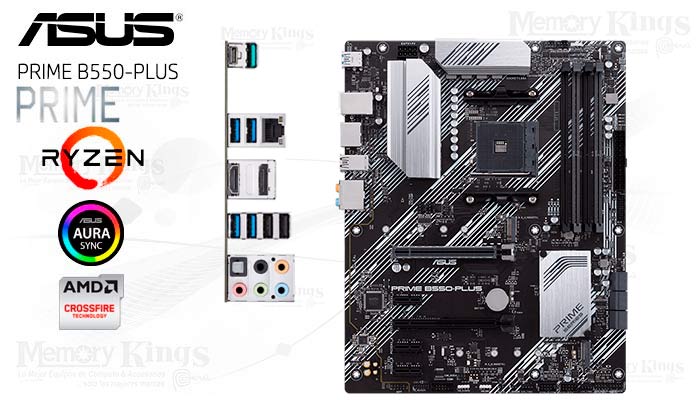 PLACA AMD AM4 ASUS PRIME B550-PLUS SVR ATX