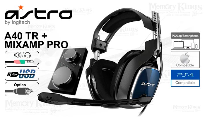 AURICULAR Gaming ASTRO A40 TR HEADSET+MIXAMPro