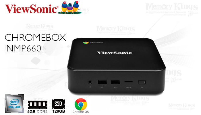 PC Chromeboox VIEWSONIC NMP660 4|128|Chrome
