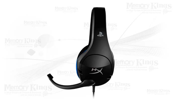 HyperX Cloud - Auriculares para juegos, producto oficial de PlayStation,  para PS5 y PS4, comodidad de espuma viscoelástica, micrófono con  cancelación
