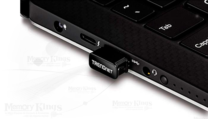 RED Wi-Fi USB TRENDNET TEW-808UBM AC1200 nano