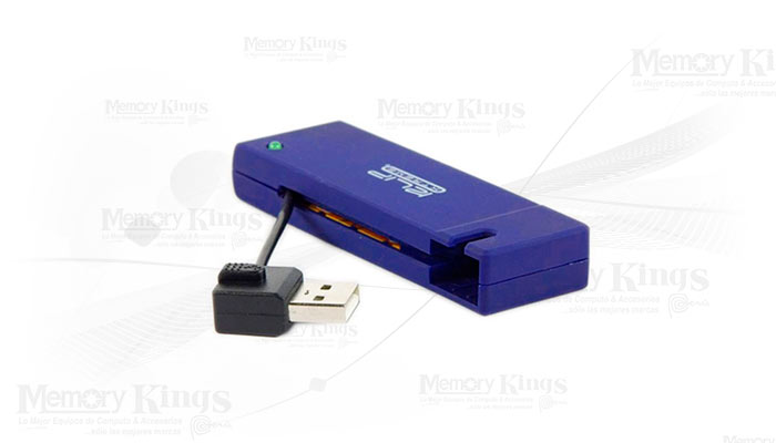 HUB USB 4pt KLIP EXTREME KUH-400A mini Blue