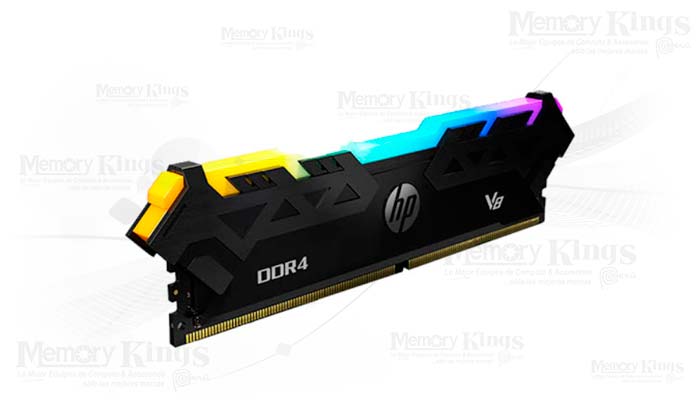 MEMORIA DDR4 8GB 3200 CL16 HP V8 RGB BLACK