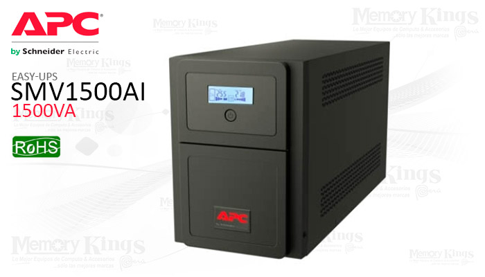 UPS 1500VA(1050W) APC SMART SMV1500AI-MS interacti