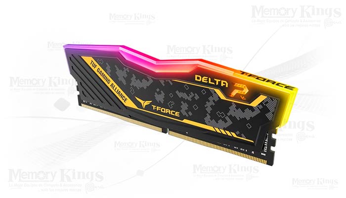 MEMORIA DDR4 8GB 3200 CL16 T-FORCE DELTA 2 TUF RGB
