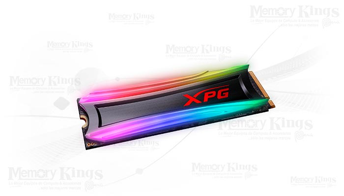 UNIDAD SSD M.2 PCIe 256GB XPG SPECTRIX S40G RGB