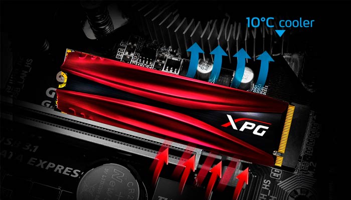 UNIDAD SSD M.2 PCIe 1TB XPG GAMMIX S11 PRO