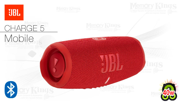 PARLANTE Bluetooth JBL Charge 5 Red