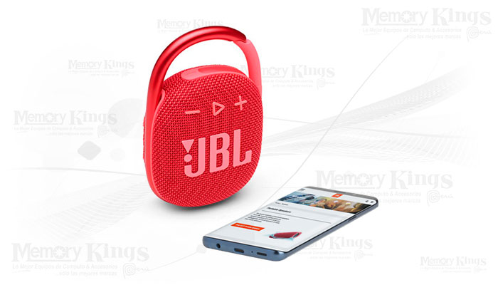 PARLANTE Bluetooth JBL Clip 4 RED
