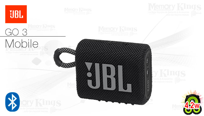 PARLANTE Bluetooth JBL Go 3 Black