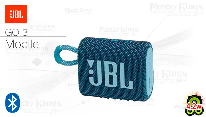 PARLANTE Bluetooth JBL Go 3 Blue