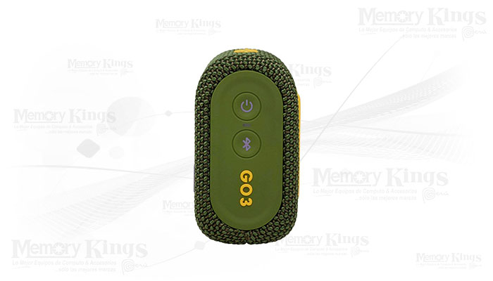 PARLANTE Bluetooth JBL Go 3 Green - Memory Kings, lo mejor en equipos de  computo y accesorios