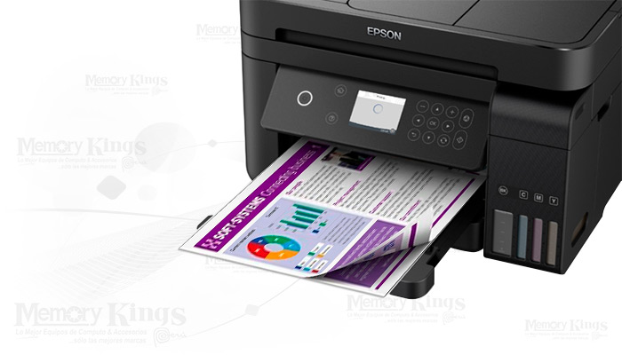 Impresora multifunción Inkjet color - Epson - EcoTank L6270 - Sist