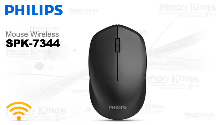 MOUSE Wireless PHILIPS M344 Black