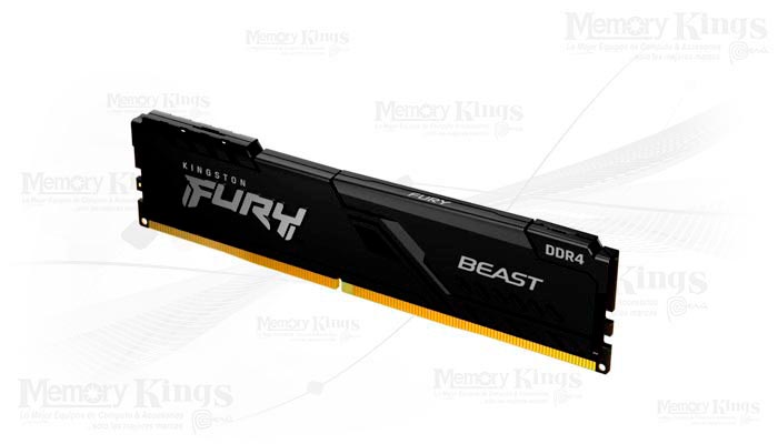 MEMORIA DDR4 16GB 3200 CL16 FURY BEAST BLACK