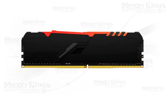 MEMORIA DDR4 8GB 3600 CL17 FURY BEAST RGB BLACK