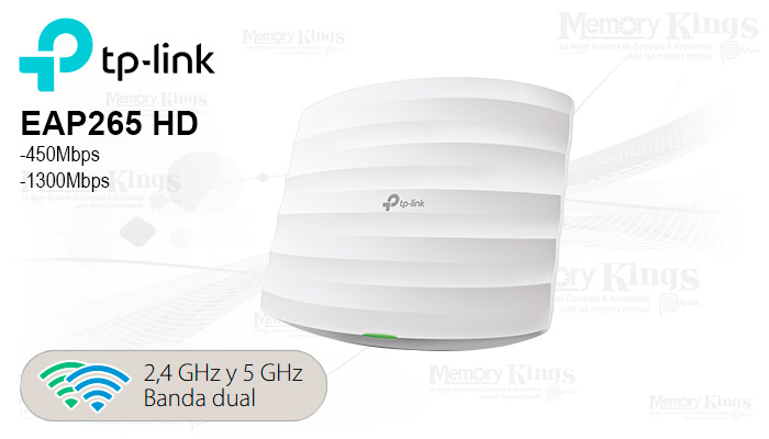 ACCESS POINT TP-LINK EAP265 HD AC1750 2BAND