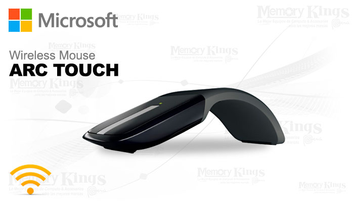 MOUSE Wireless MICROSOFT ARC Touch Black