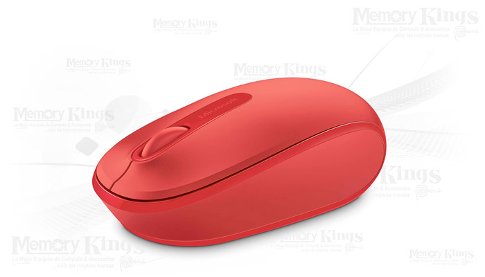 MOUSE NB Wireless MICROSOFT 1850 Red