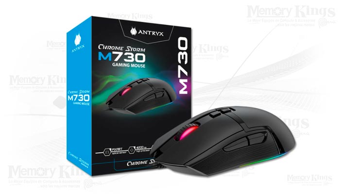 MOUSE Gaming ANTRYX M730 RGB 4.2K Black