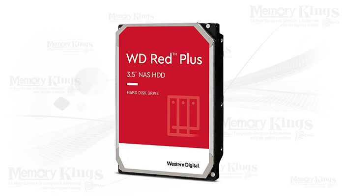 DISCO DURO 3.5 10TB WD Red Plus NAS 256MB