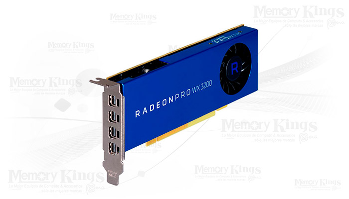 RADEON PRO WX3200 4GB 128 bit GDDR5