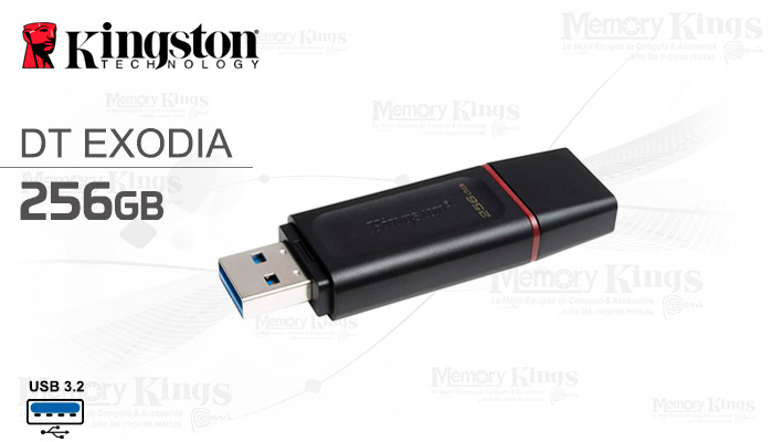 MEMORIA USB 256GB KINGSTON DT EXODIA